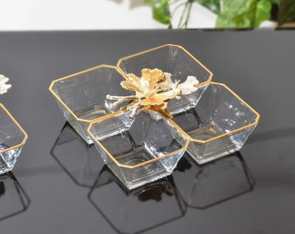 Glass dips / nuts dish