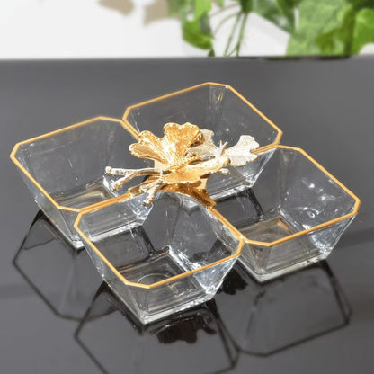 Glass dips / nuts dish